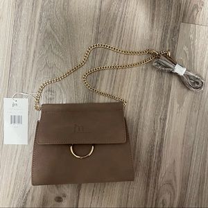 Suede Crossbody Bag